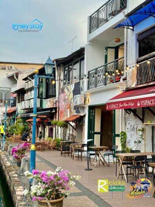 Malacca Heritage House 16Pax Riverview 3 Mins Walkjonkerヴィラ エクステリア 写真